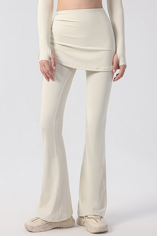 Ruched Skirted Active Leggings