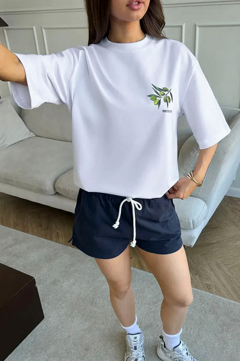 Graphic Back Print T-Shirt