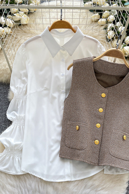 Stylish Two-Piece Outerwear Set