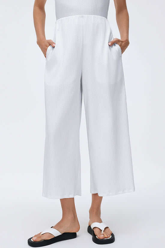 Wide Leg High-Waist Jogger Pants