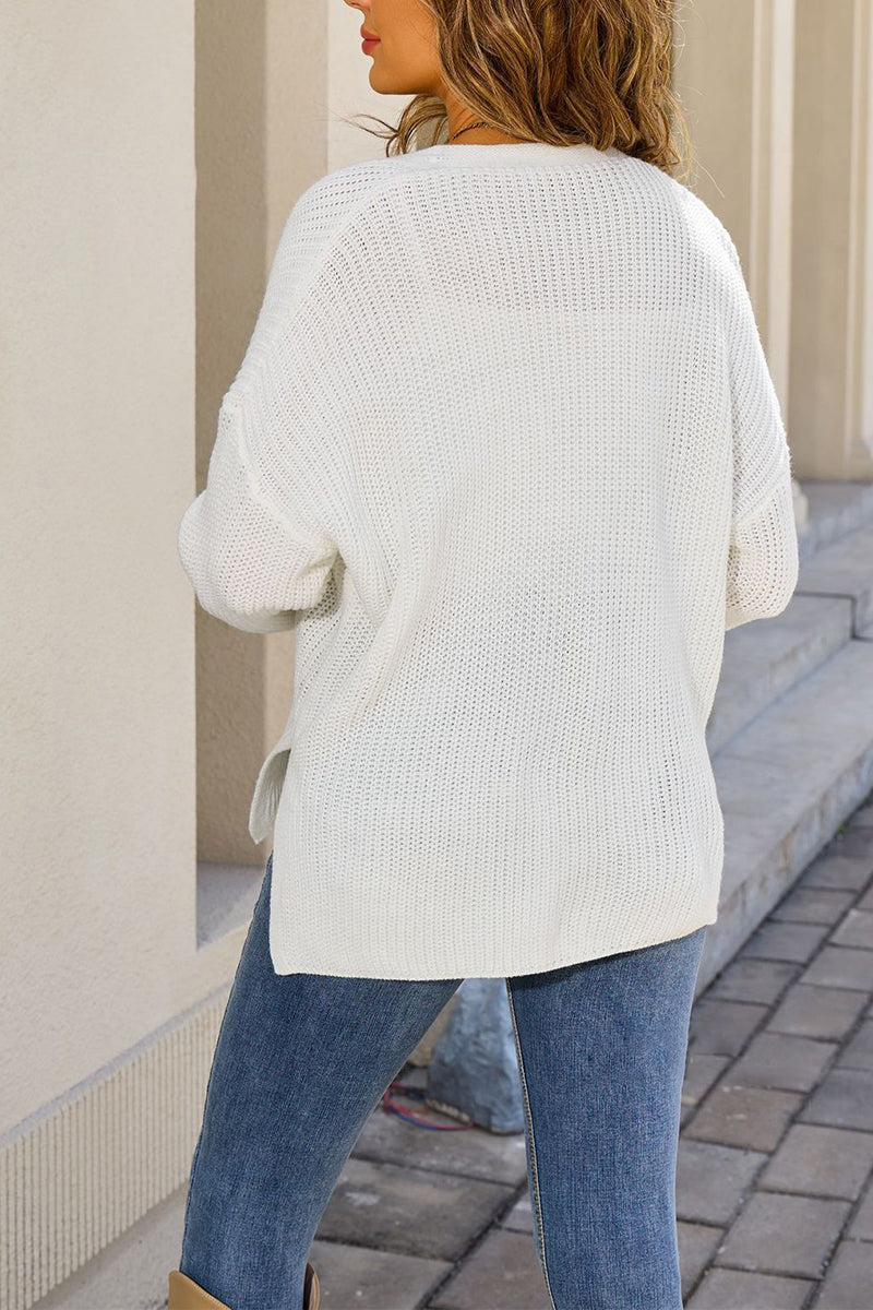 Cozy Button-Up Cardigan with Pockets