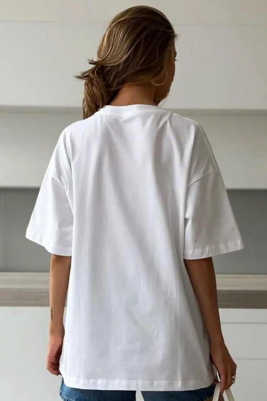 Graphic Papaya Print Tee