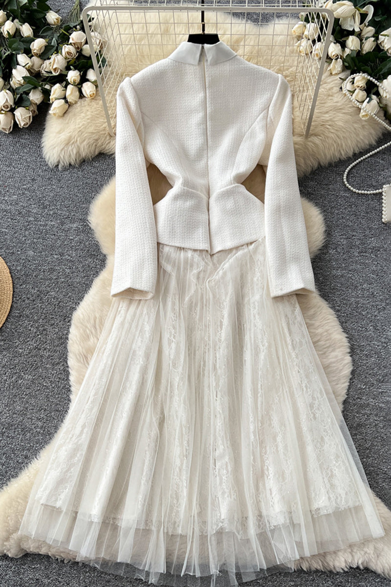 Elegant Embellished Casual Dress