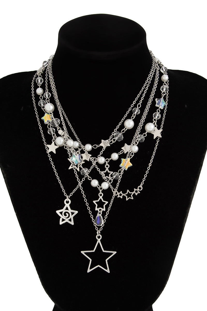 Heart Charm Layered Necklace