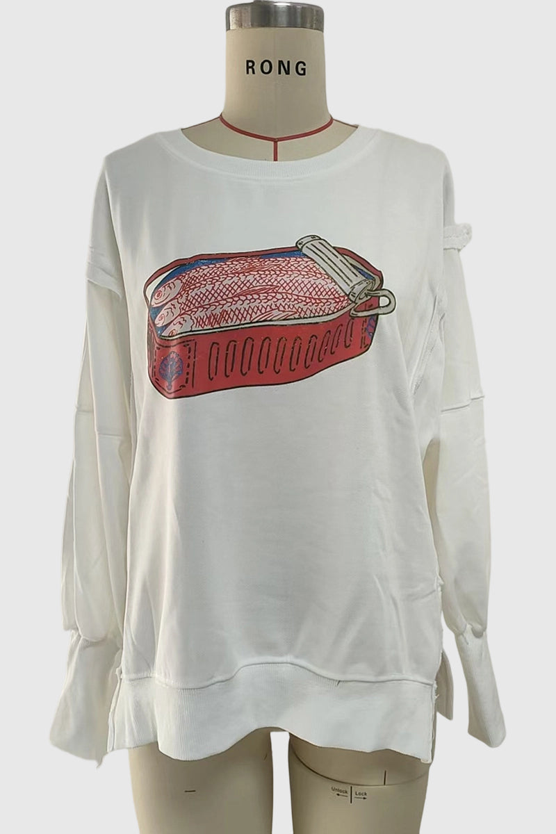 Graphic Cool Oversized Sweatshirt