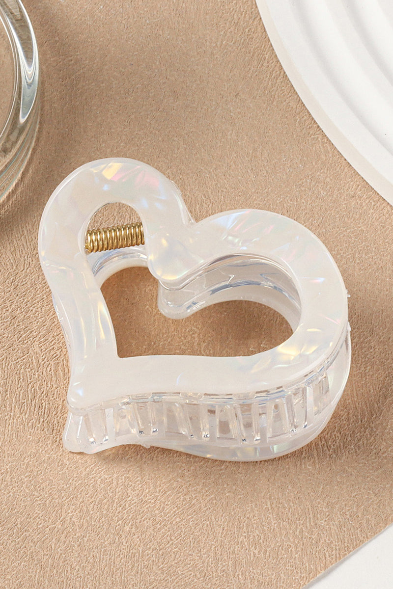 Heart-Shaped Hair Claw