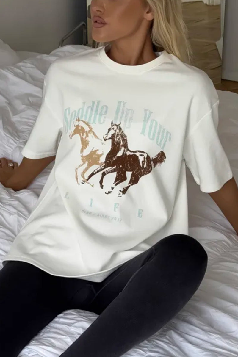 Saddle Up Graphic T-Shirt