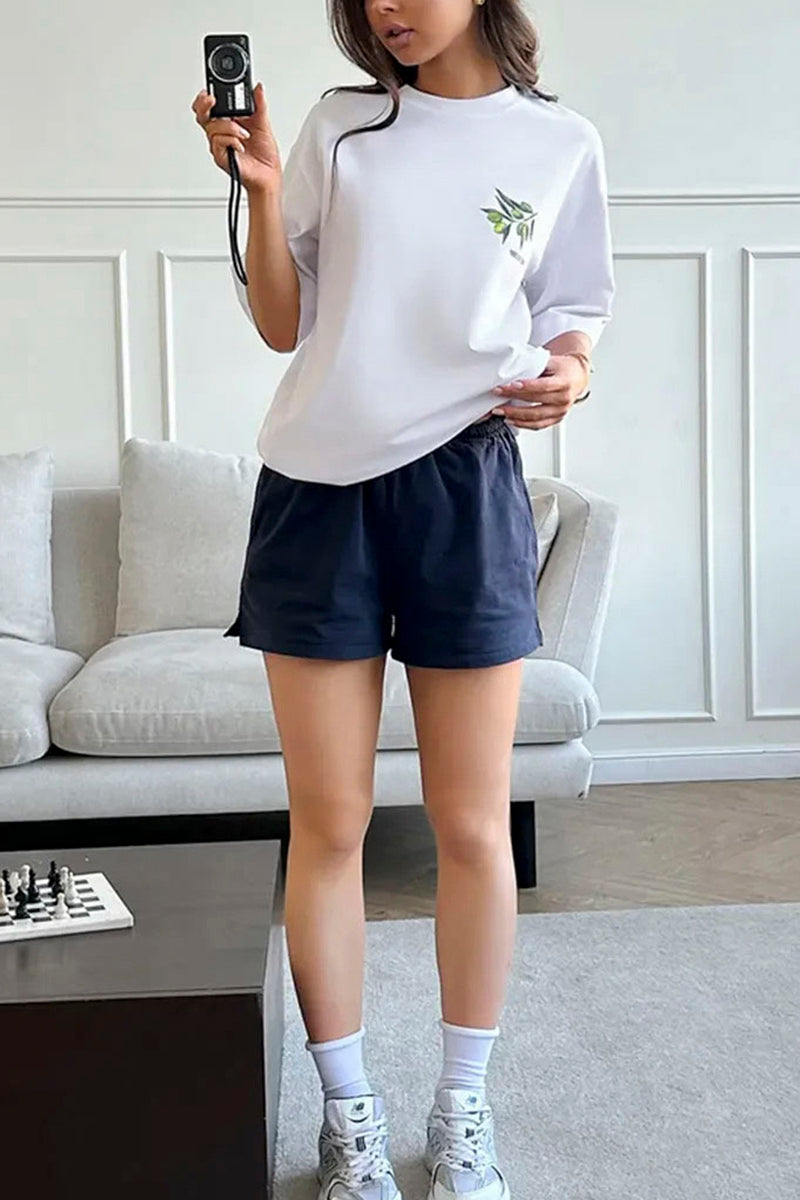 Graphic Back Print T-Shirt