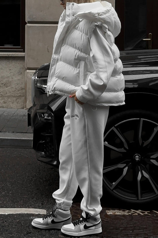 Quilted Sleeveless Puffer Vest