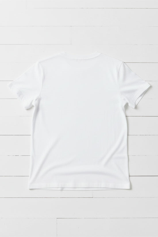 Flow Energy Leaf Embroidered T-Shirt