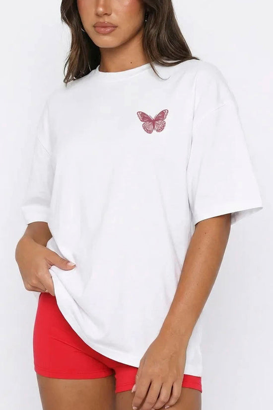 Heart Graphic Oversized T-Shirt