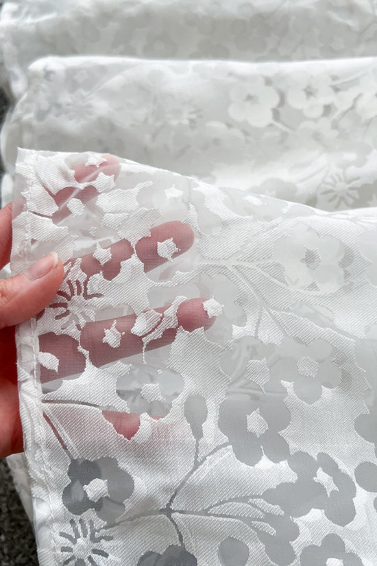 Elegant Floral Collared A-Line Midi Dress