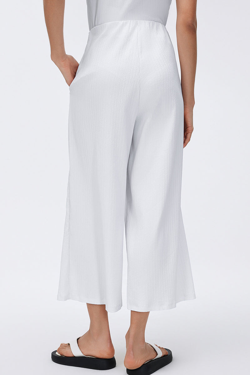 Wide Leg High-Waist Jogger Pants