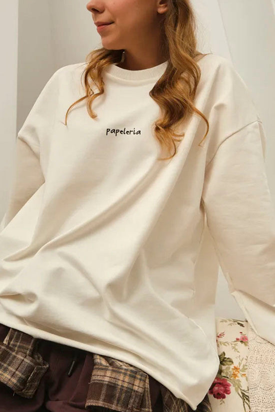 Graphic Back Long Sleeve T-Shirt