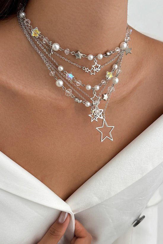 Heart Charm Layered Necklace