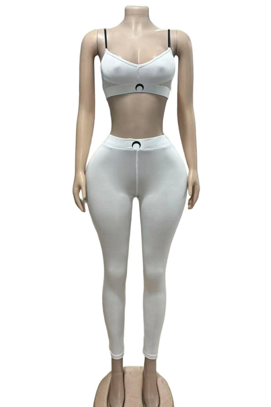 Chic Sleeveless Top and Pants Set