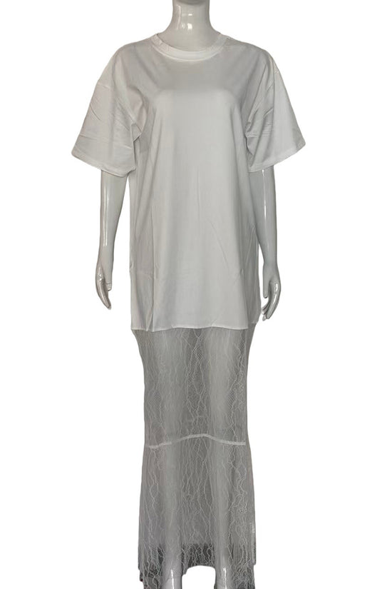 Layered Casual Maxi Dress