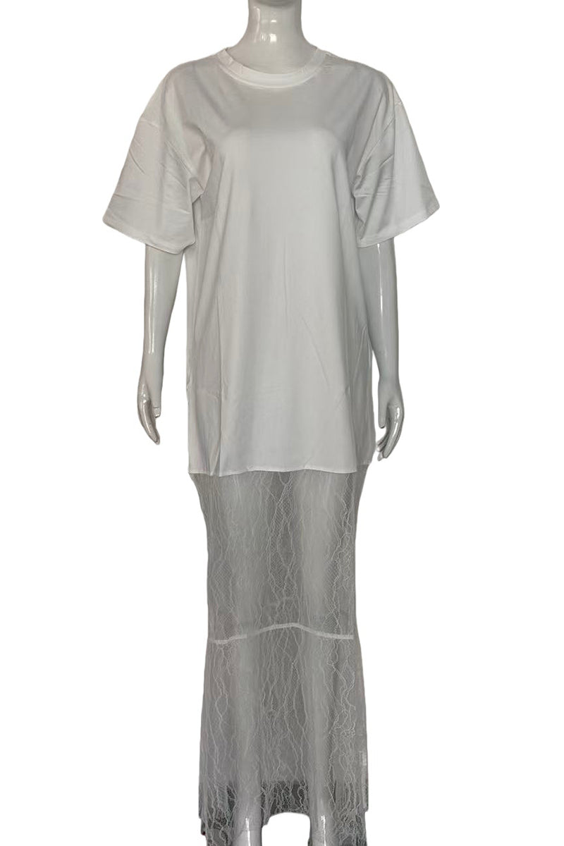 Layered Casual Maxi Dress