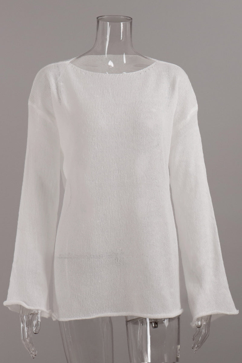 Classic Long Sleeve Knit T-Shirt