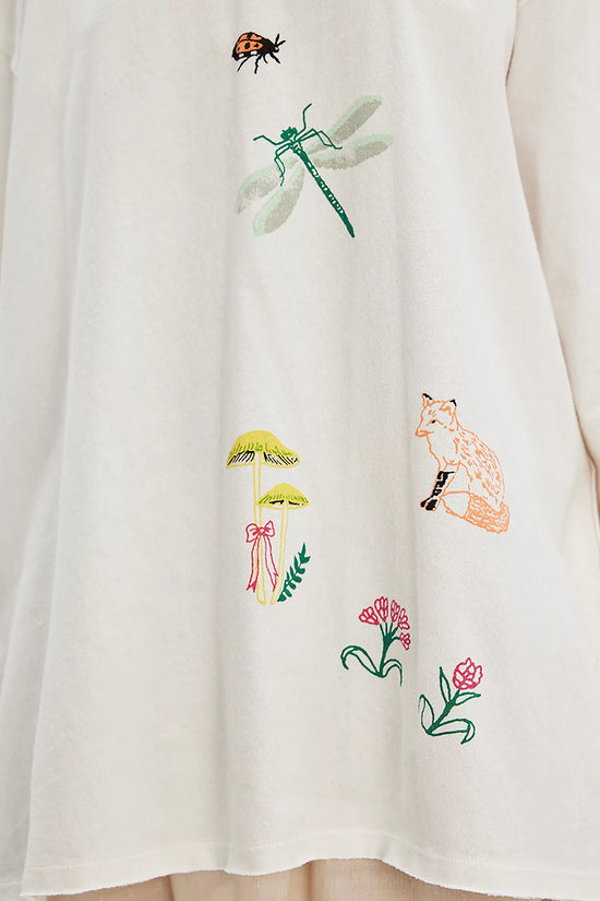 Nature-Inspired Graphic Sweatshirt