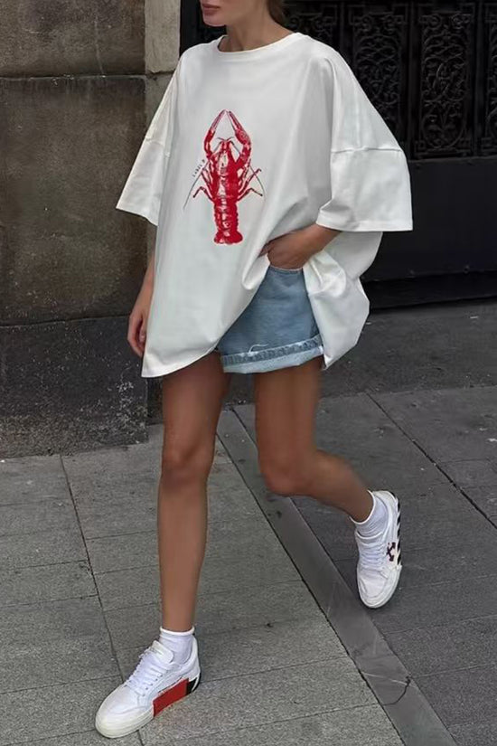 Graphic Lobster T-Shirt