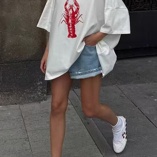 Graphic Lobster T-Shirt