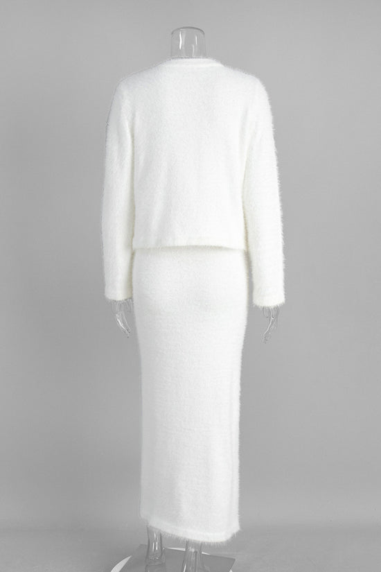 Elegant Two-Piece Skirt Set