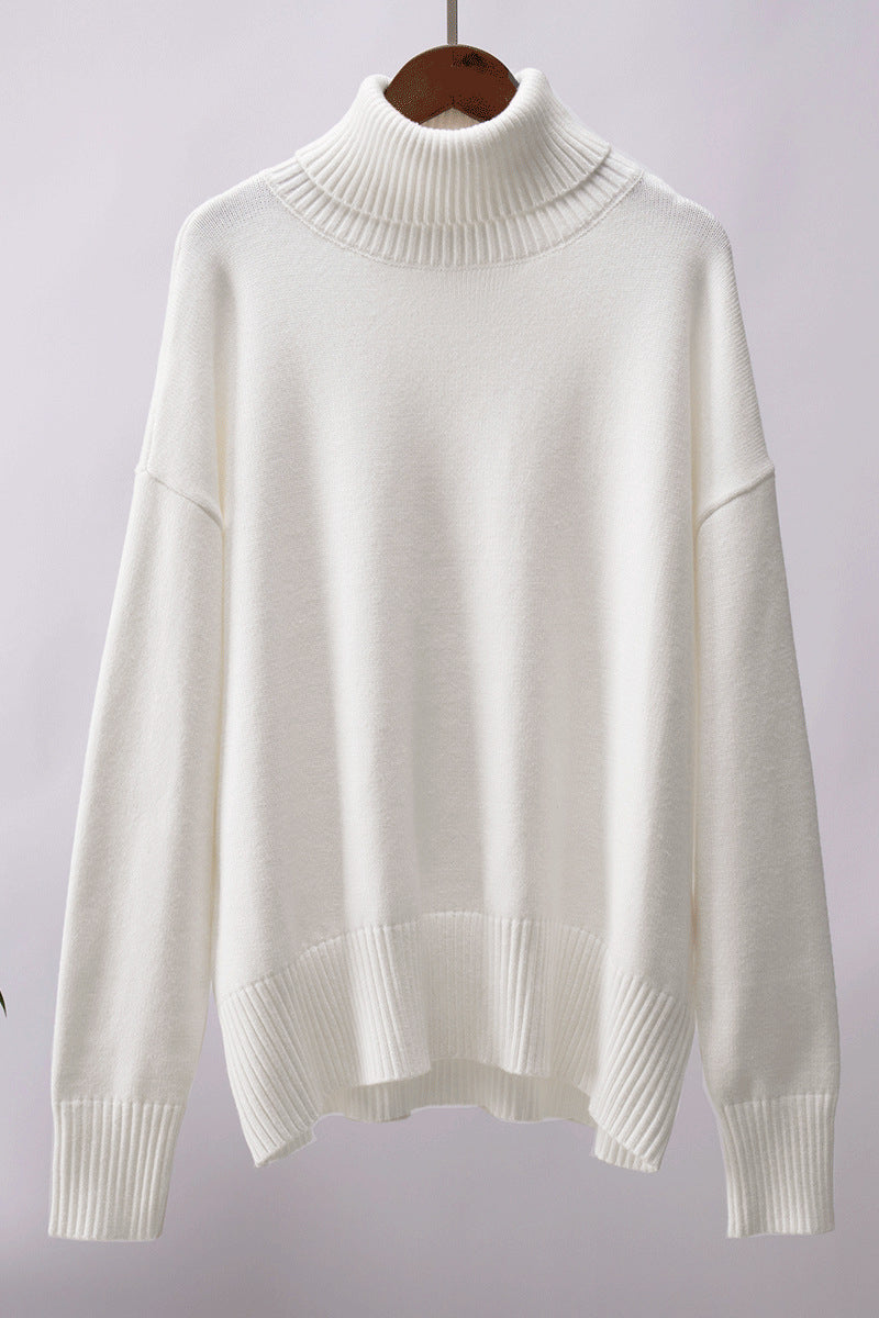 Cozy Turtleneck Relaxed Sweater