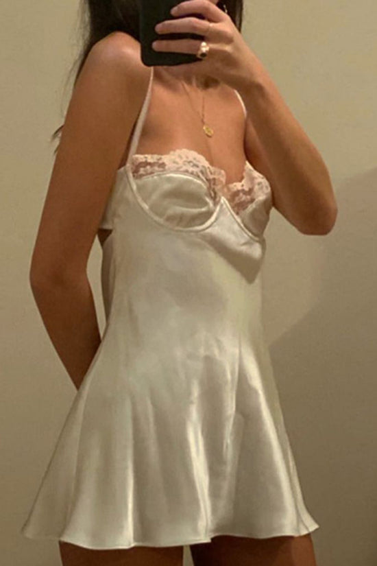 Elegant Sleeveless Pajama Dress