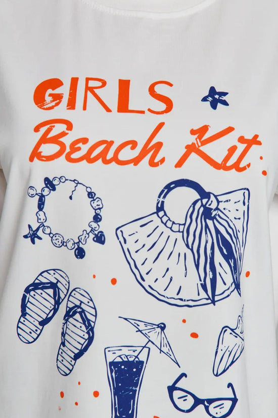 Girls Beach Graphic Tee