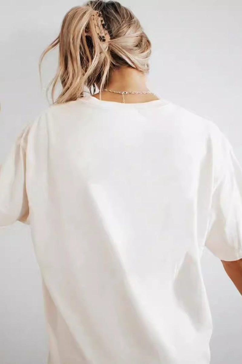 Graphic Cocktail Print T-Shirt