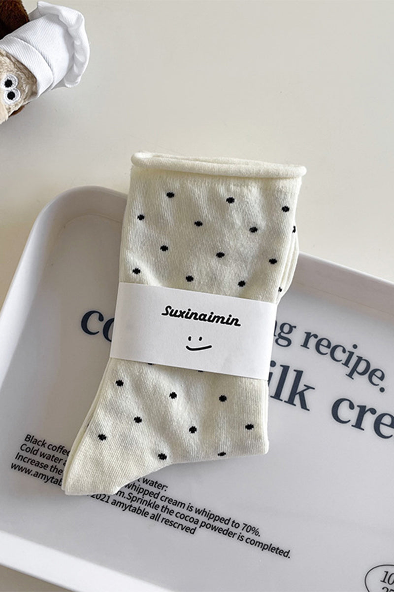 Polka Dot Designer Socks