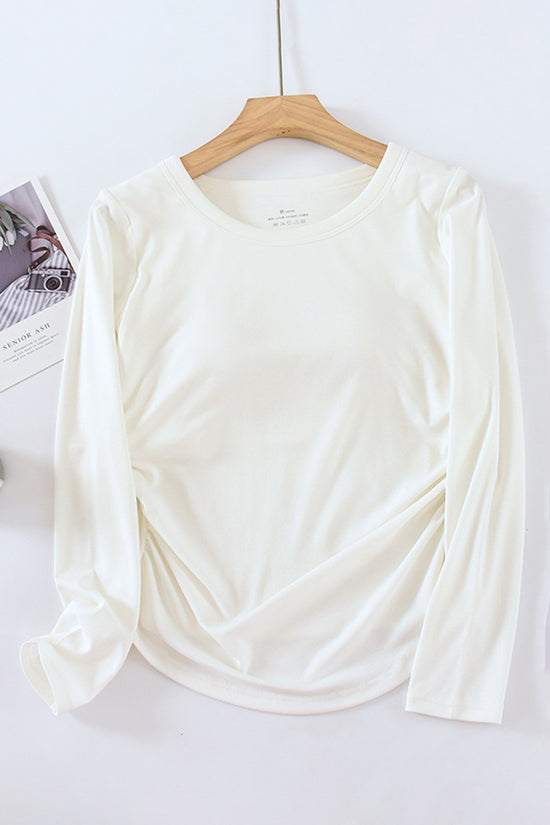 Classic Long Sleeve Round Neck T-Shirt