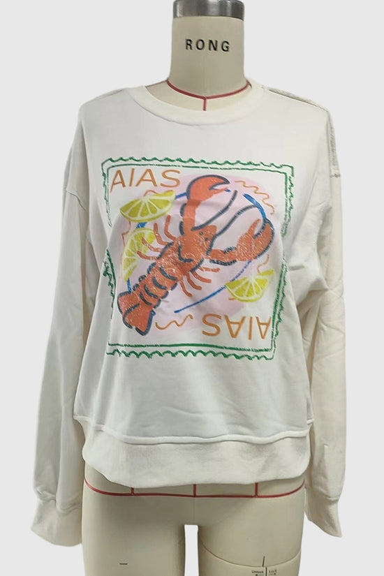 Ciao Lobster Graphic Sweatshirt