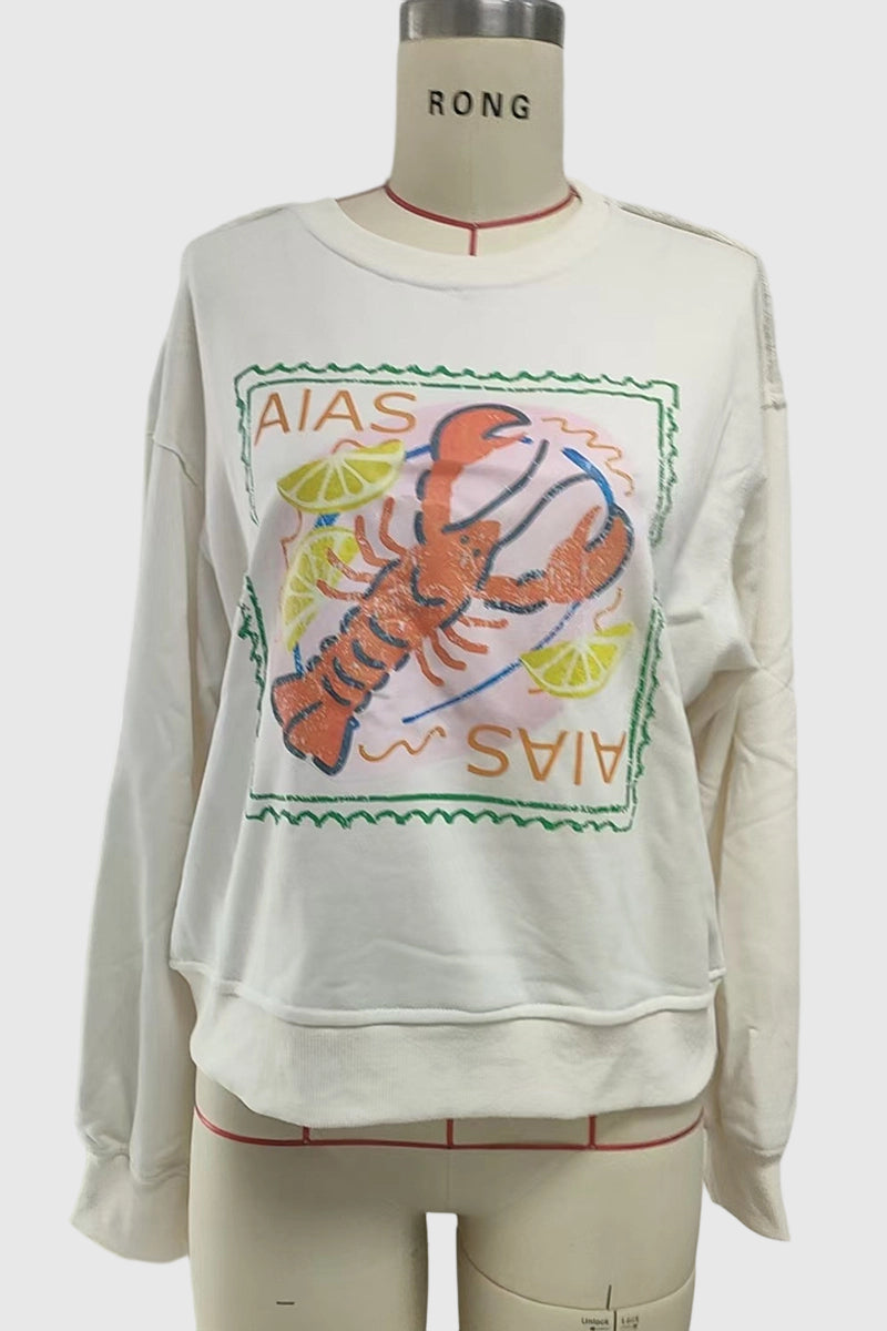 Ciao Lobster Graphic Sweatshirt