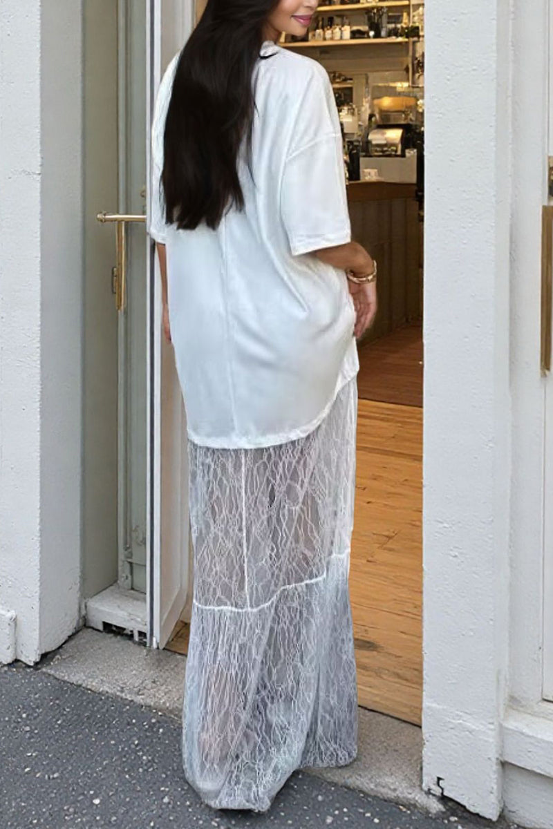 Layered Casual Maxi Dress