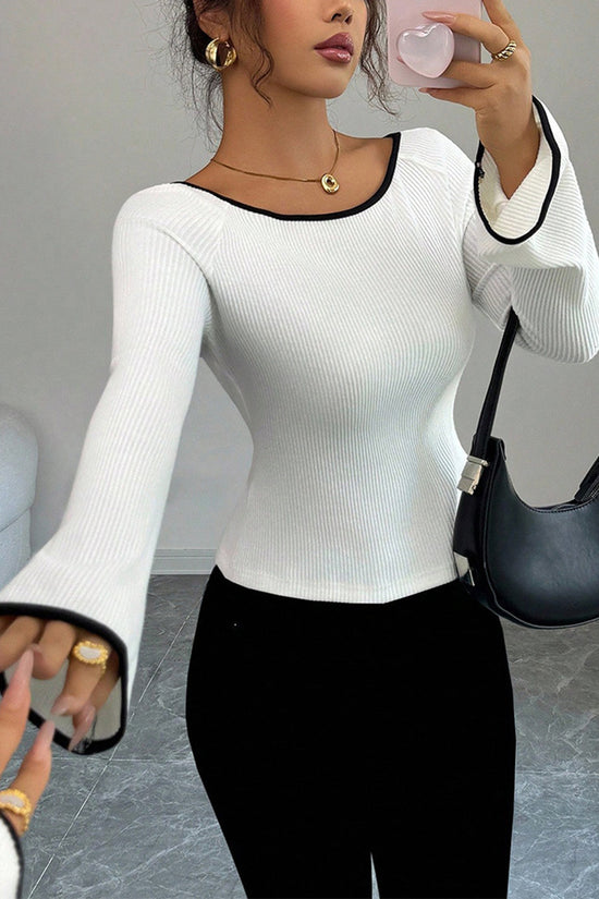 Chic Flare Sleeve T-Shirt