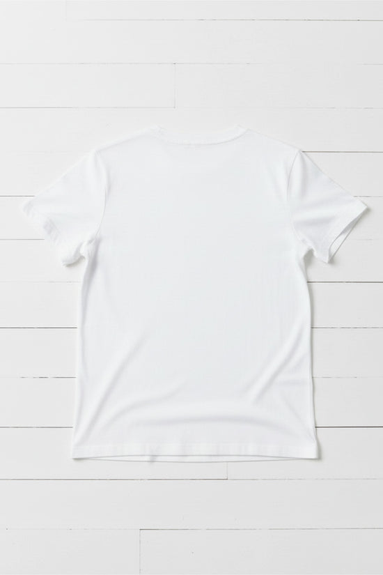 Palm Serenity Embroidered T-Shirt