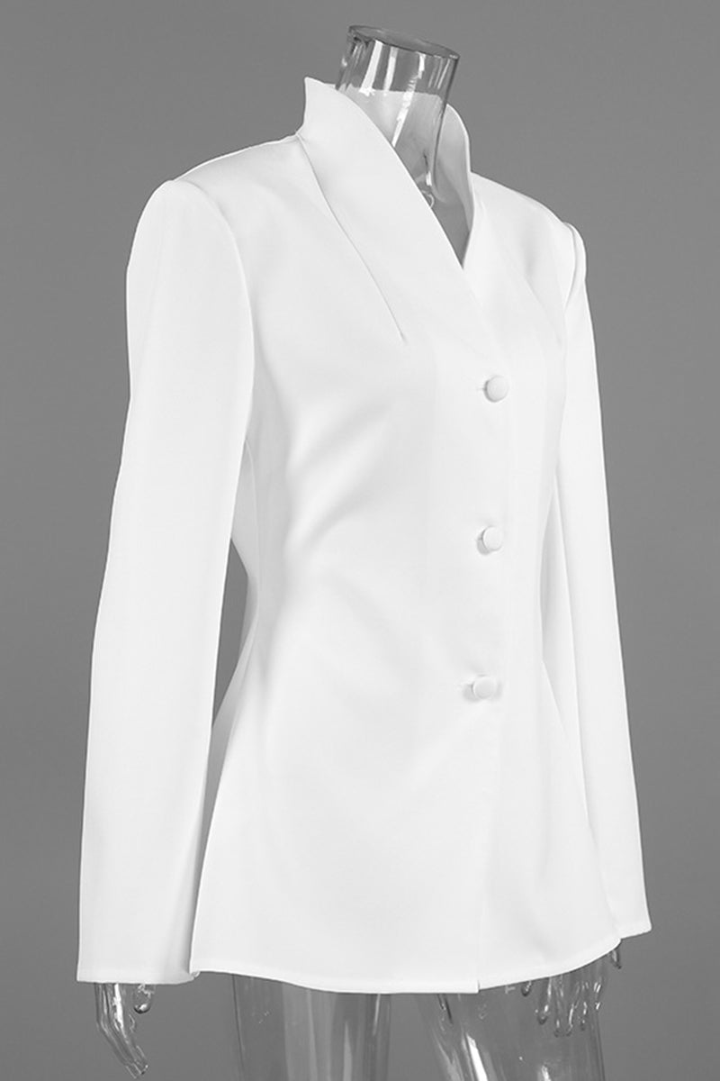 Tailored Minimalist Longline Blazer