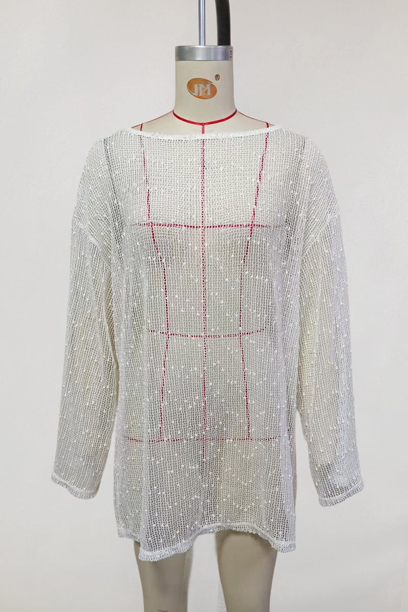 Sheer Beach Cover-Up