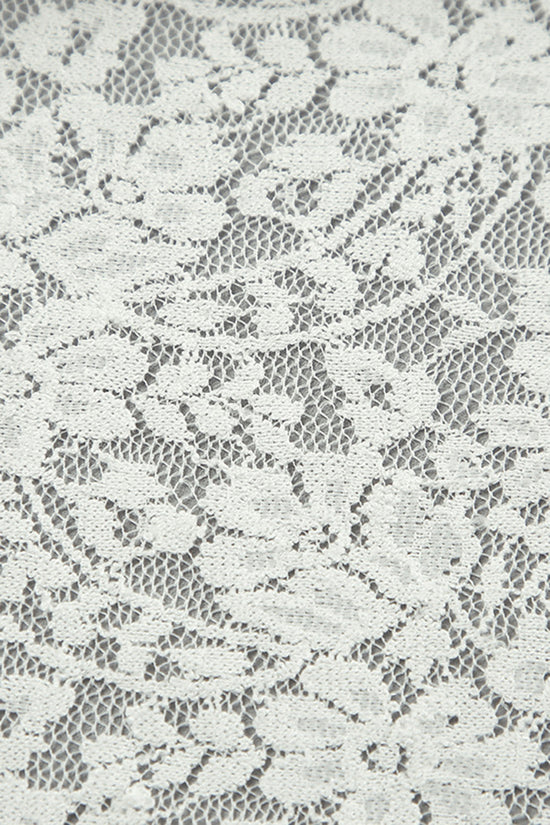 Lace Pattern Casual Pants