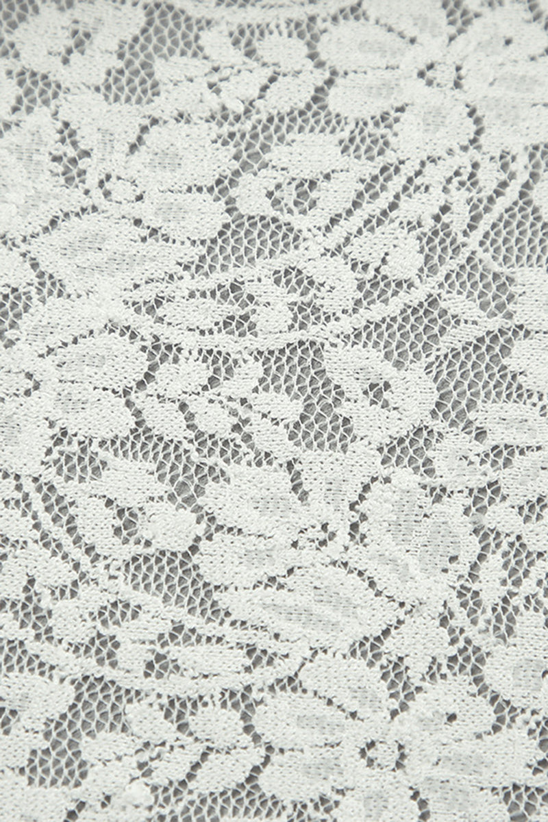 Lace Pattern Casual Pants