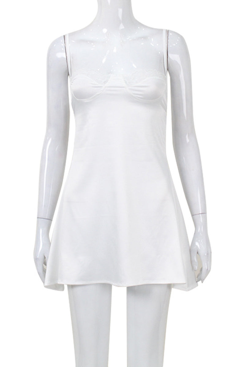 Elegant Sleeveless Pajama Dress