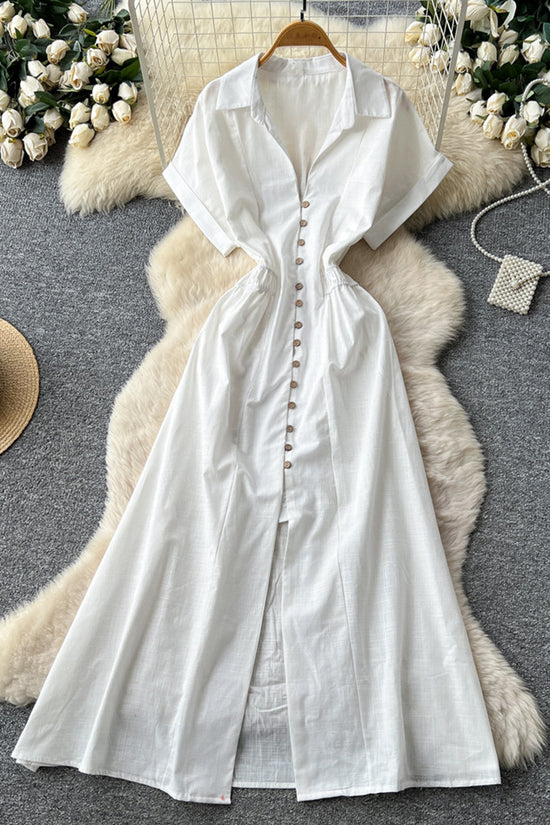 Button-Down Casual Dress