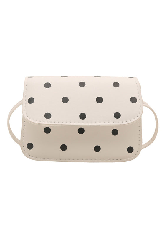 Polka Dot Mini Crossbody Bag
