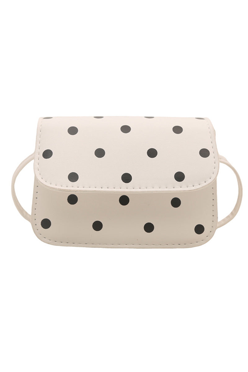 Polka Dot Mini Crossbody Bag