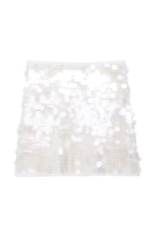 Sequin Embellished Mini Skirt