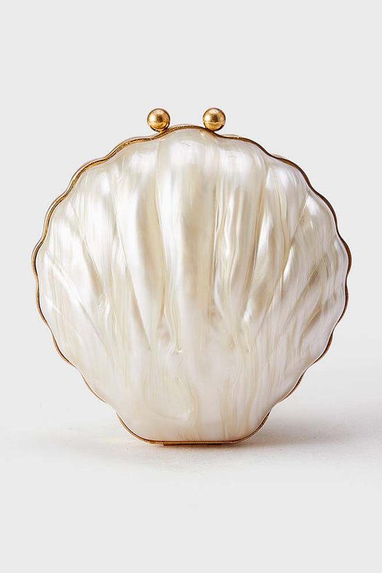Vintage Shell Clutch