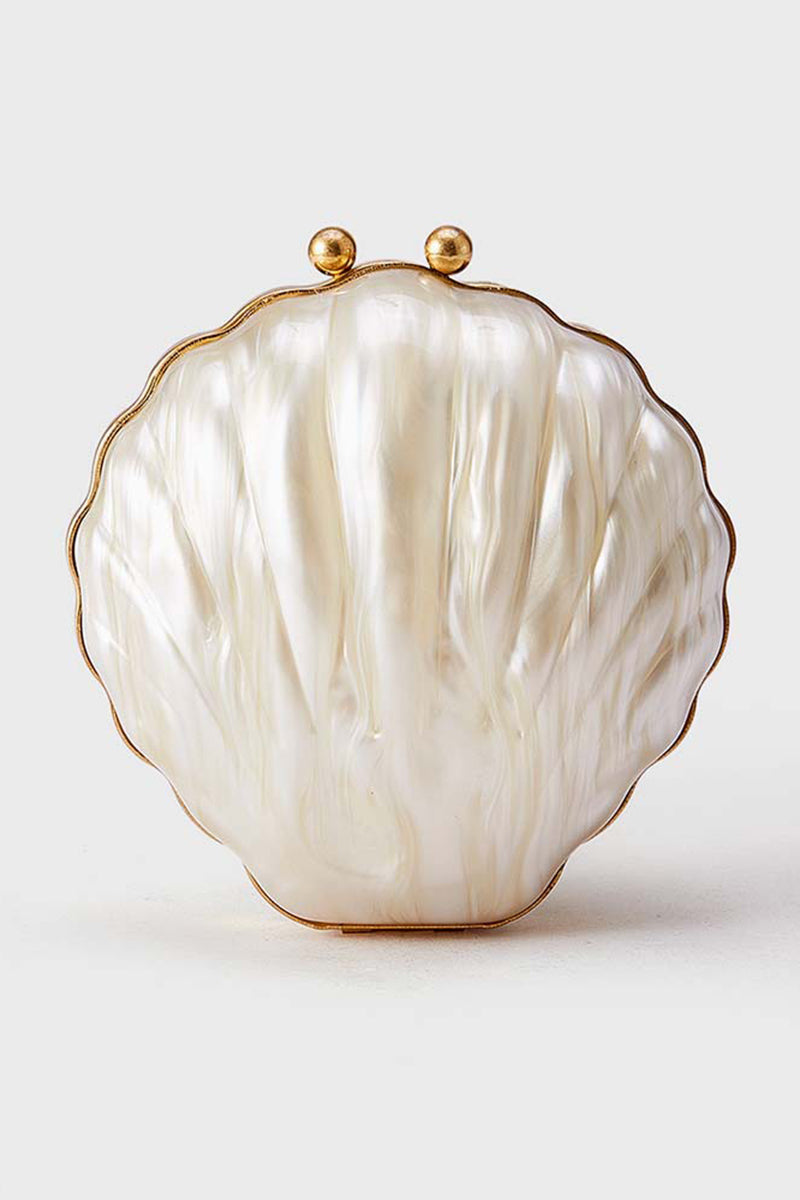 Vintage Shell Clutch
