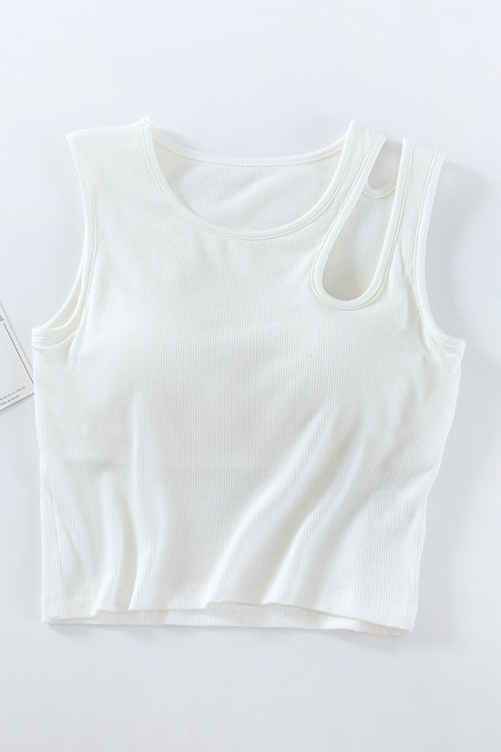 Chic Sleeveless Bodycon Tank Top